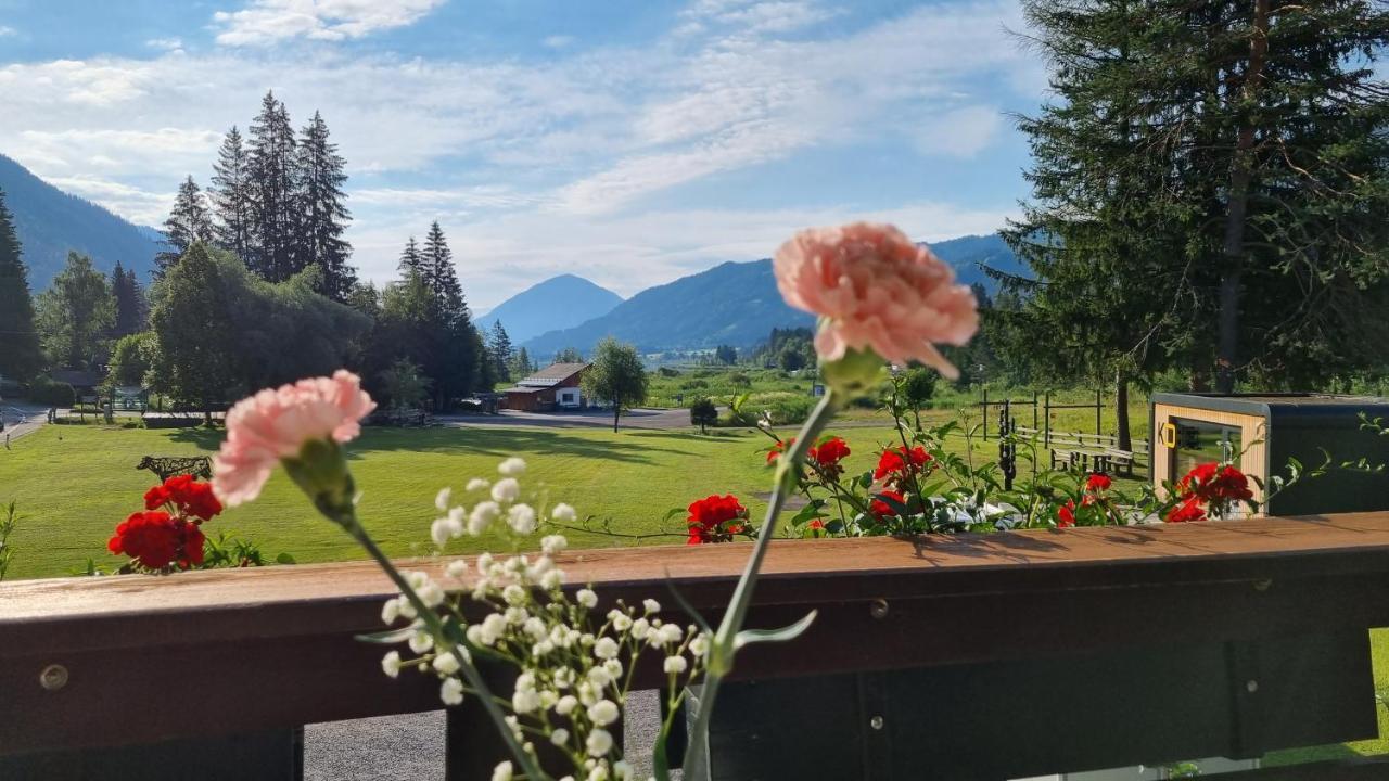 Kraners Alpenhof BIO Bed&Breakfast Pension Weissensee Exterior foto