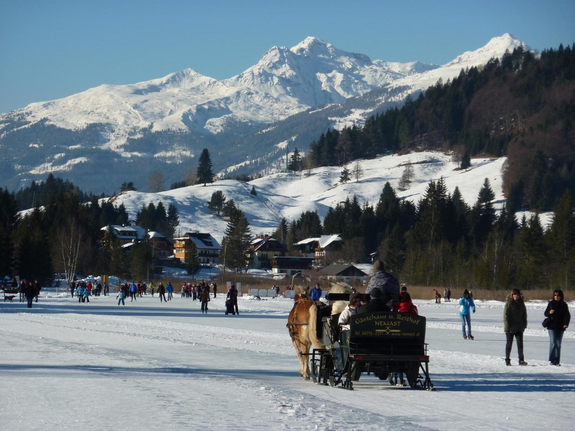 Kraners Alpenhof BIO Bed&Breakfast Pension Weissensee Exterior foto