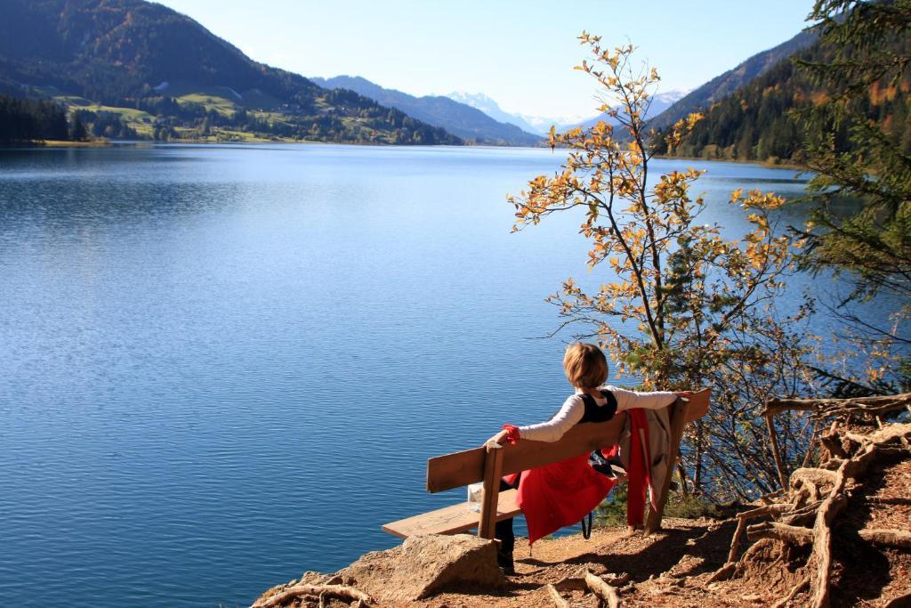 Kraners Alpenhof BIO Bed&Breakfast Pension Weissensee Exterior foto