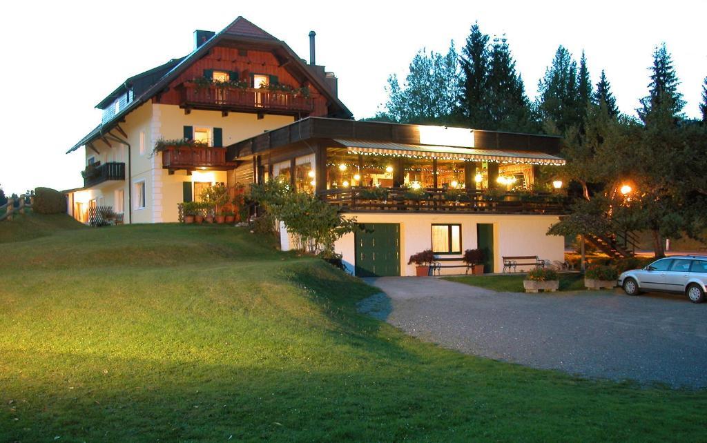 Kraners Alpenhof BIO Bed&Breakfast Pension Weissensee Exterior foto
